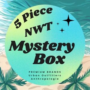5 Piece New With Tags Mystery Box Billabong Urban Outfitters J Crew Boutique NWT